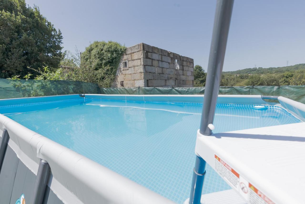 Casa Luna Rural Con Piscina Y Jardin Ourense Bagian luar foto