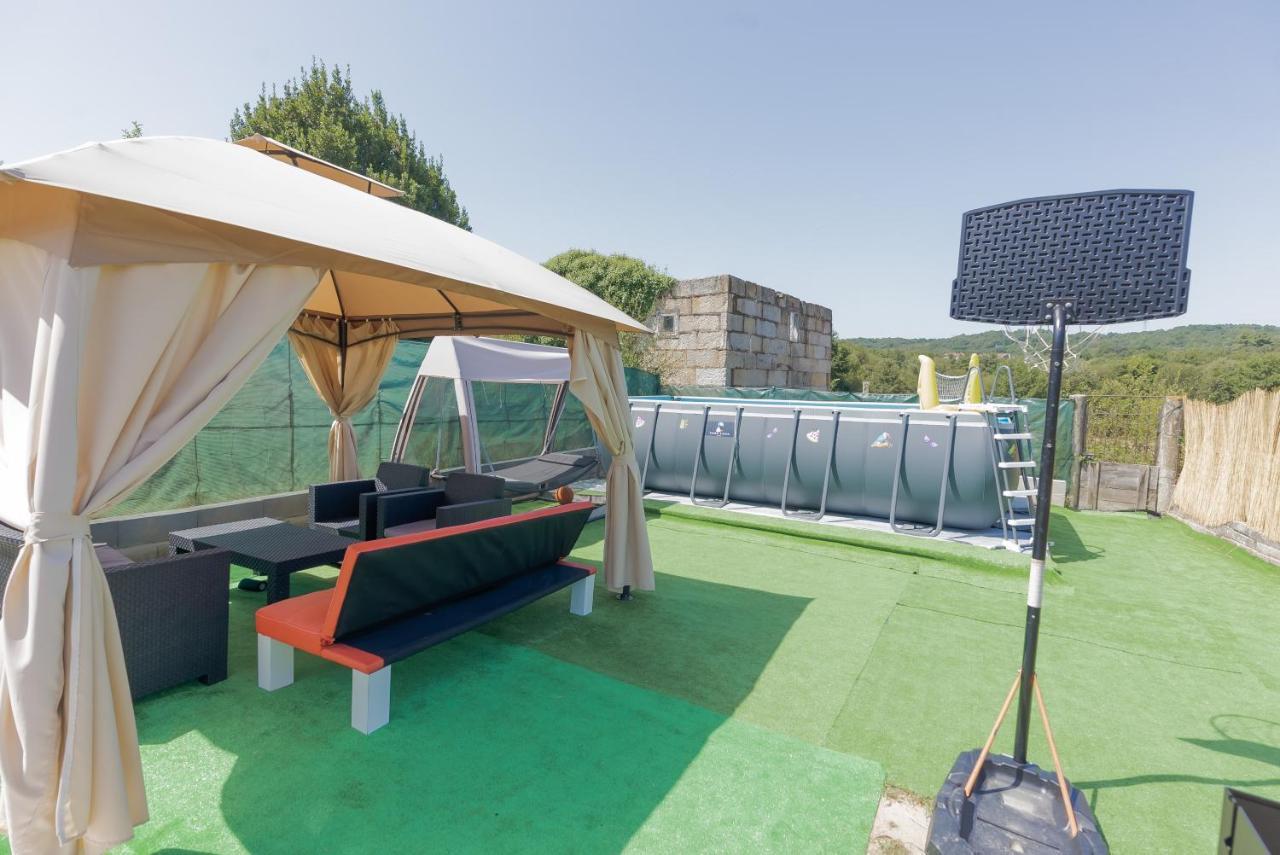 Casa Luna Rural Con Piscina Y Jardin Ourense Bagian luar foto