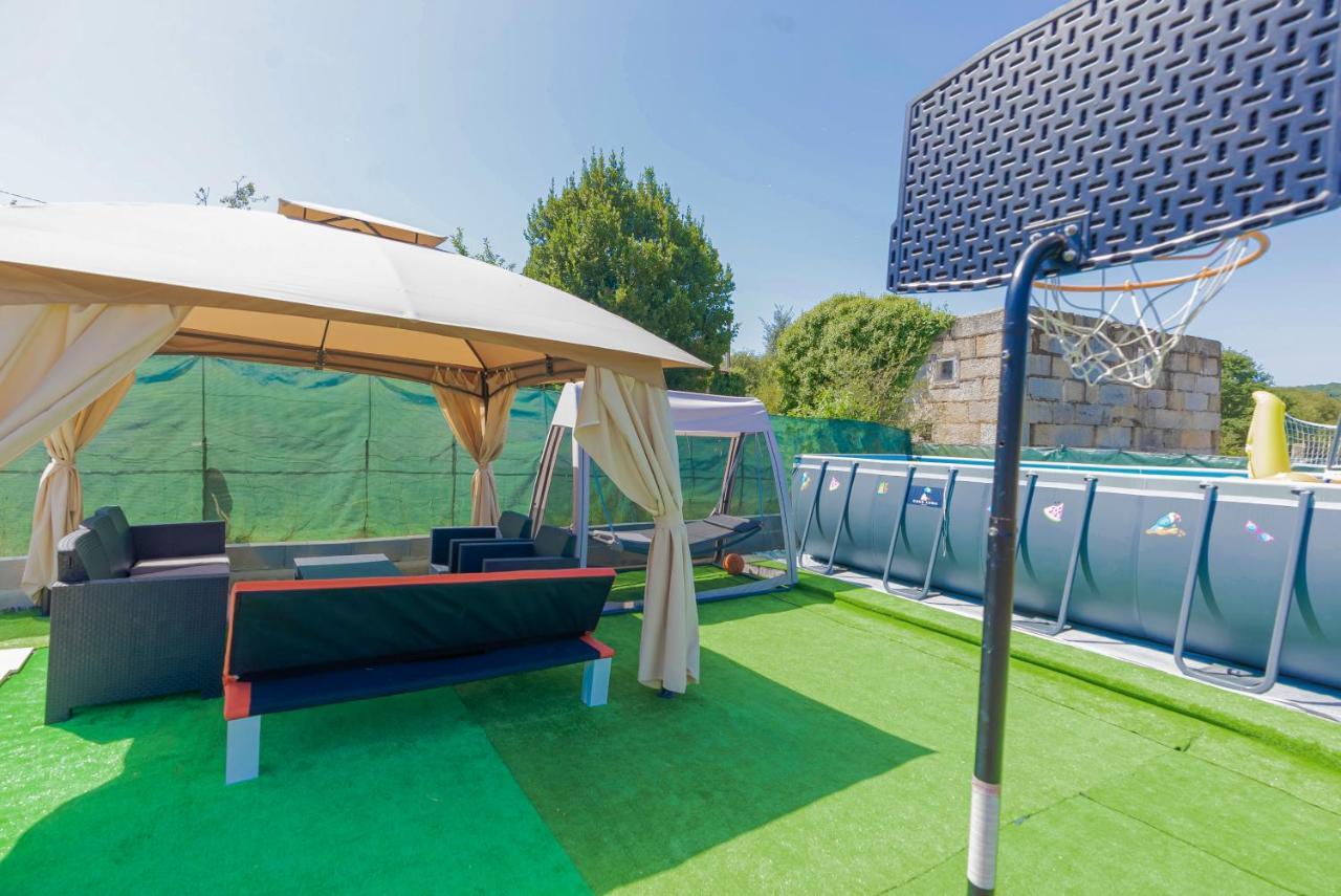 Casa Luna Rural Con Piscina Y Jardin Ourense Bagian luar foto