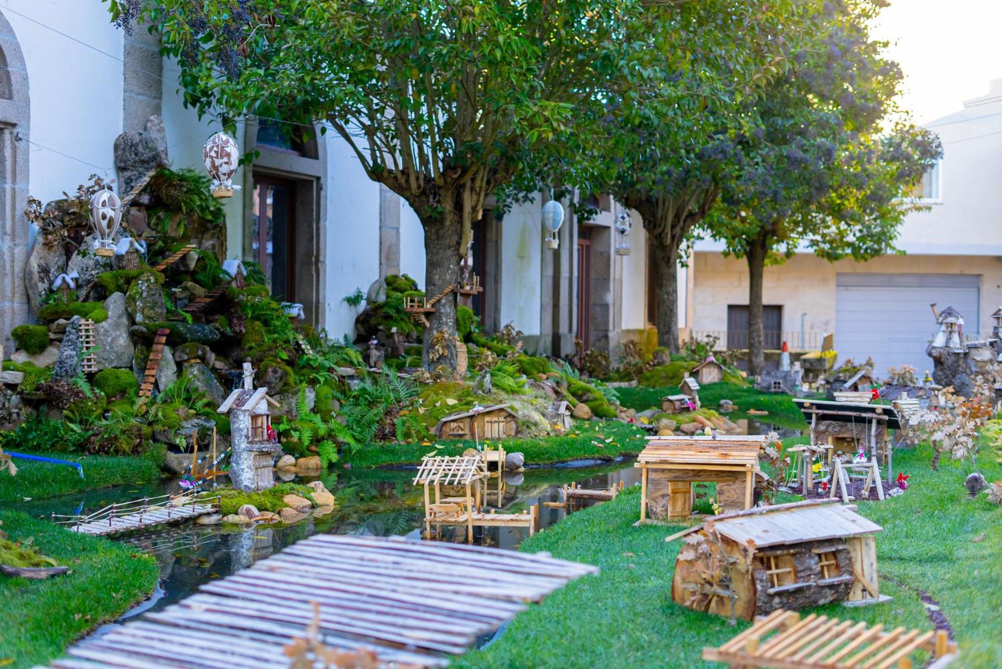 Casa Luna Rural Con Piscina Y Jardin Ourense Bagian luar foto
